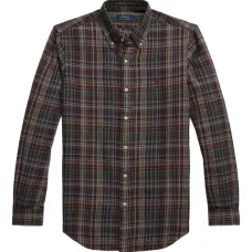 Фланелевая рубашка в клетку