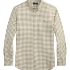 клетчатая рубашка на пуговицах