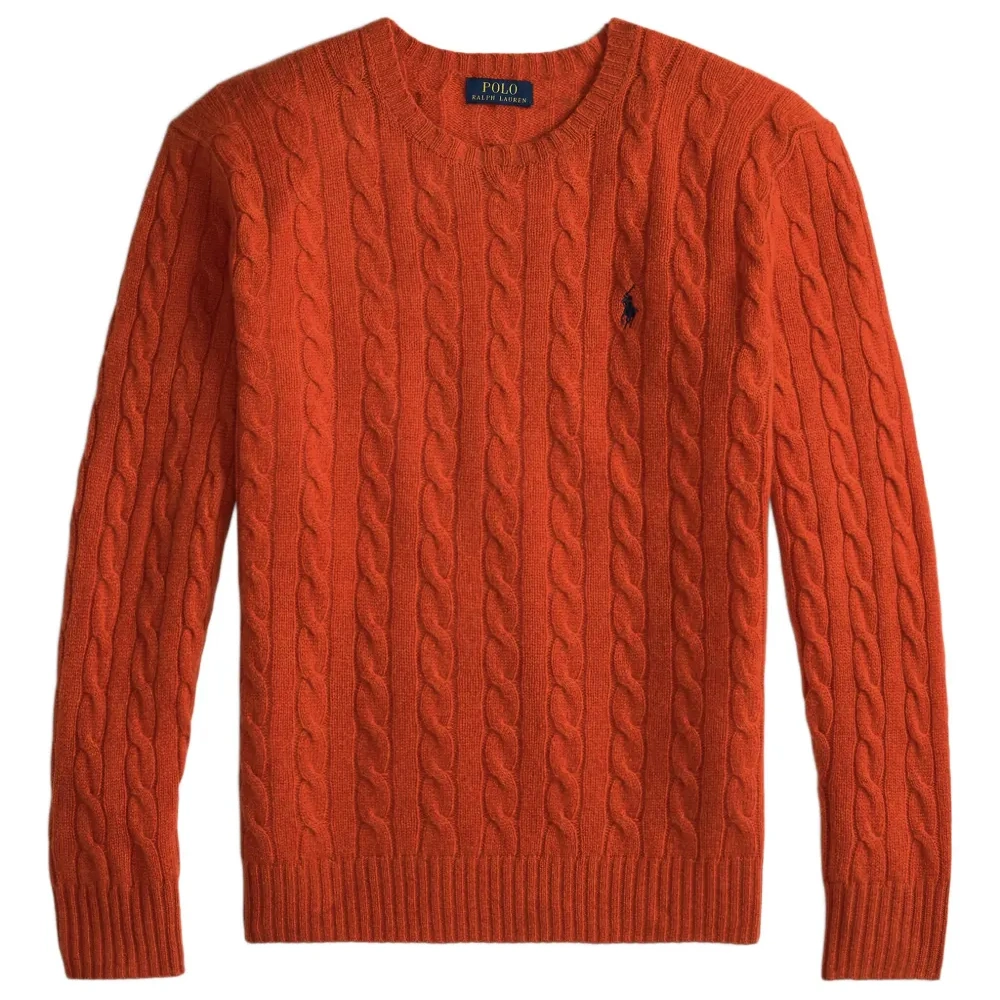 Шерстяной пуловер фактурной вязки