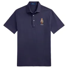 рубашка поло с вышитым логотипом