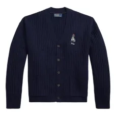 Кардиган в рубчик