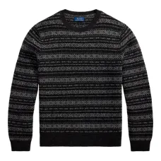 Шерстяной свитер с узором