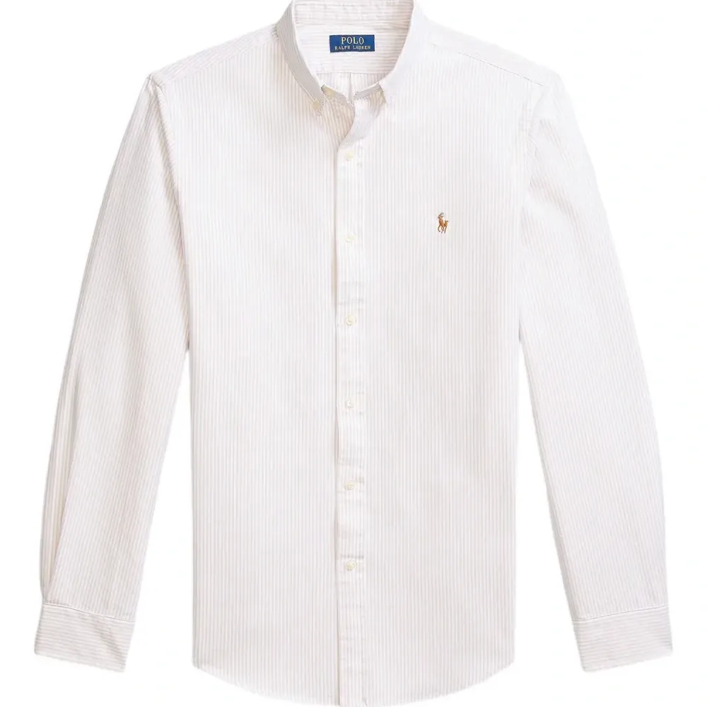 Полосатая рубашка с длинными рукавами