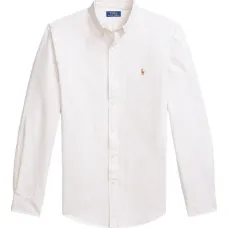 Полосатая рубашка с длинными рукавами