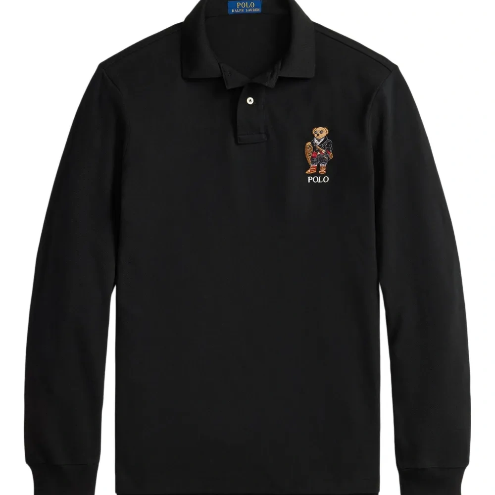 Рубашка поло с длинными рукавами