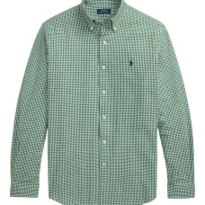 рубашка в клетку гингем