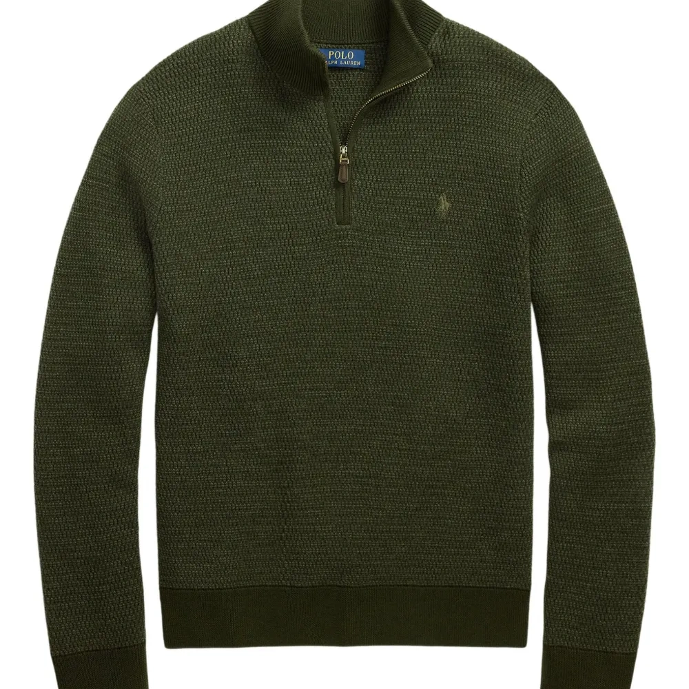 фактурный свитер с воротником на молнии