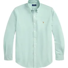 рубашка оксфорд с длинными рукавами