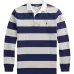полосатая рубашка поло The Iconic Rugby с длинными рукавами