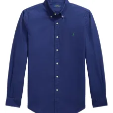 Рубашка с вышитым логотипом