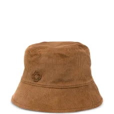 Вельветовая шляпа с логотипом