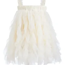 платье с оборками