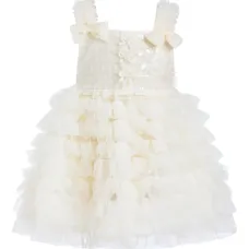 платье с оборками