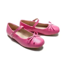 балетки с бантом