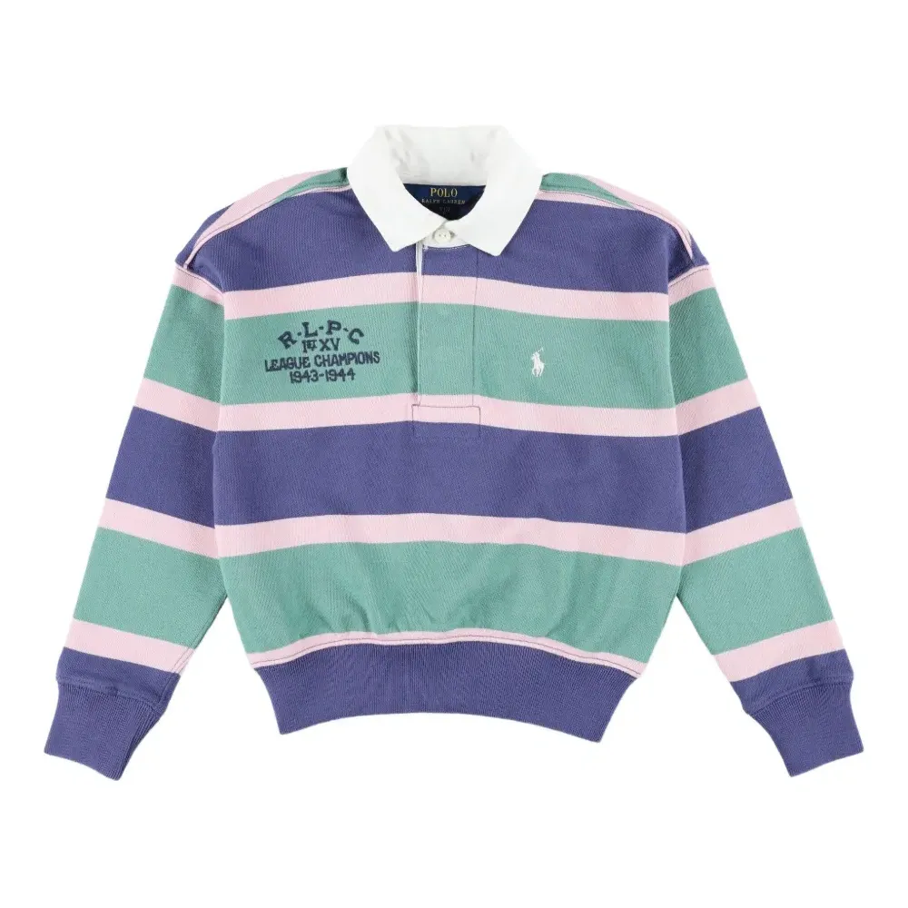 рубашка поло в полоску