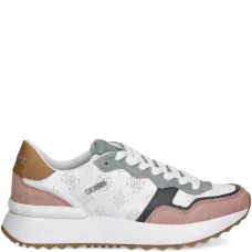 кроссовки на платформе с логотипом