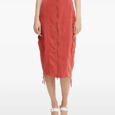 Юбка миди Casey с карманами карго