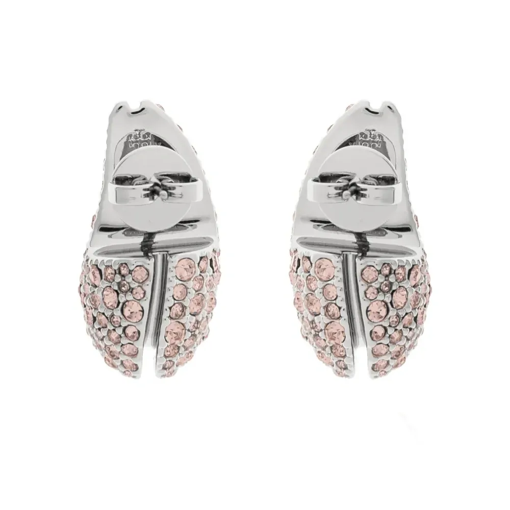 серьги с кристаллами