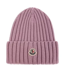 шапка бини в рубчик