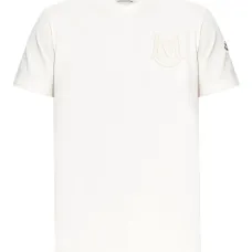 футболка с нашивкой-логотипом