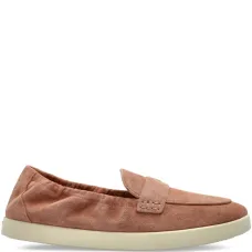 замшевые лоферы