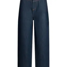 джинсы с нашивкой-логотипом