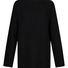 Свитер в рубчик с высоким воротником Свитер в рубчик с высоким воротником