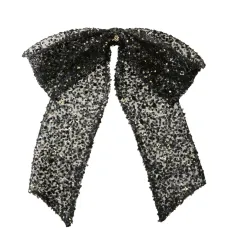 галстук-бабочка с пайетками