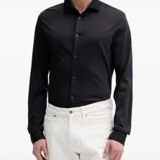 Рубашка с длинными рукавами и логотипом