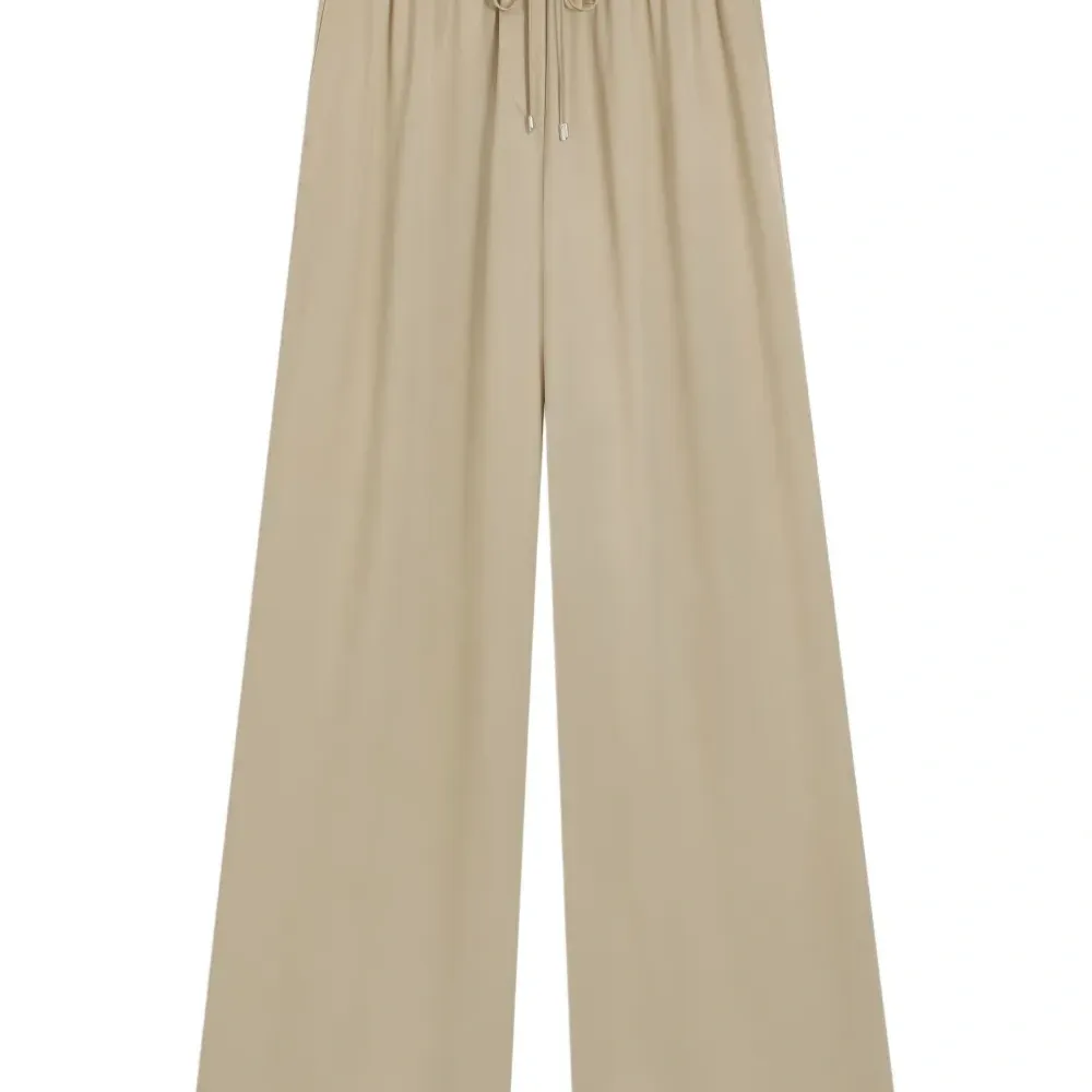 Широкие брюки с кулиской