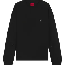 джемпер с нашивкой-логотипом