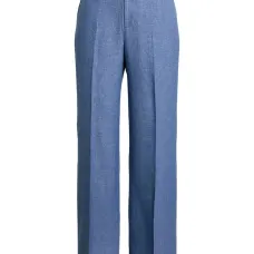 брюки с завышенной талией