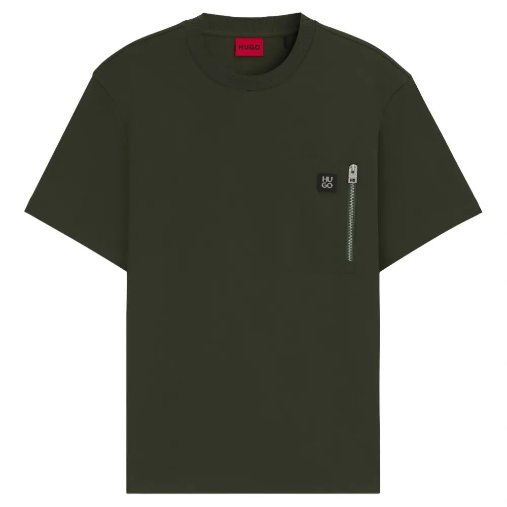 Футболка с нашивкой-логотипом