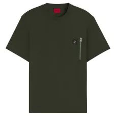 Футболка с нашивкой-логотипом