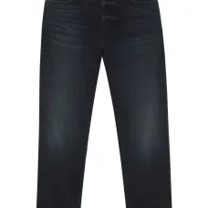 Джинсы с эффектом потертости