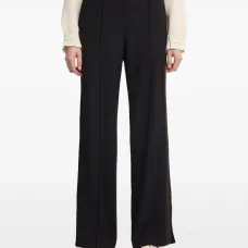 Брюки с декоративной строчкой