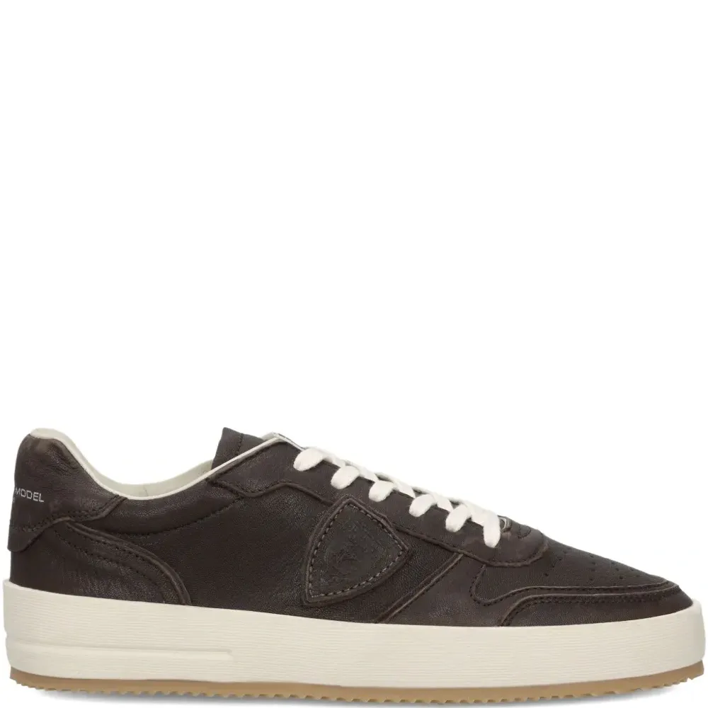 кожаные кеды