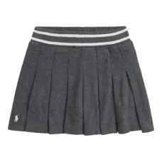 Юбка из джерси со складками