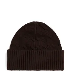 шапка бини фактурной вязки