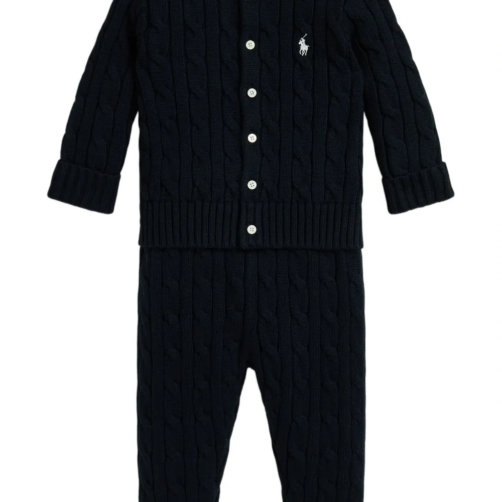 комплект из топа и брюк фактурной вязки