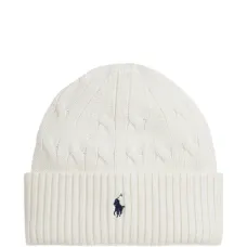 шапка бини фактурной вязки