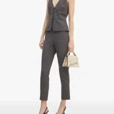 Топ с вырезом халтер