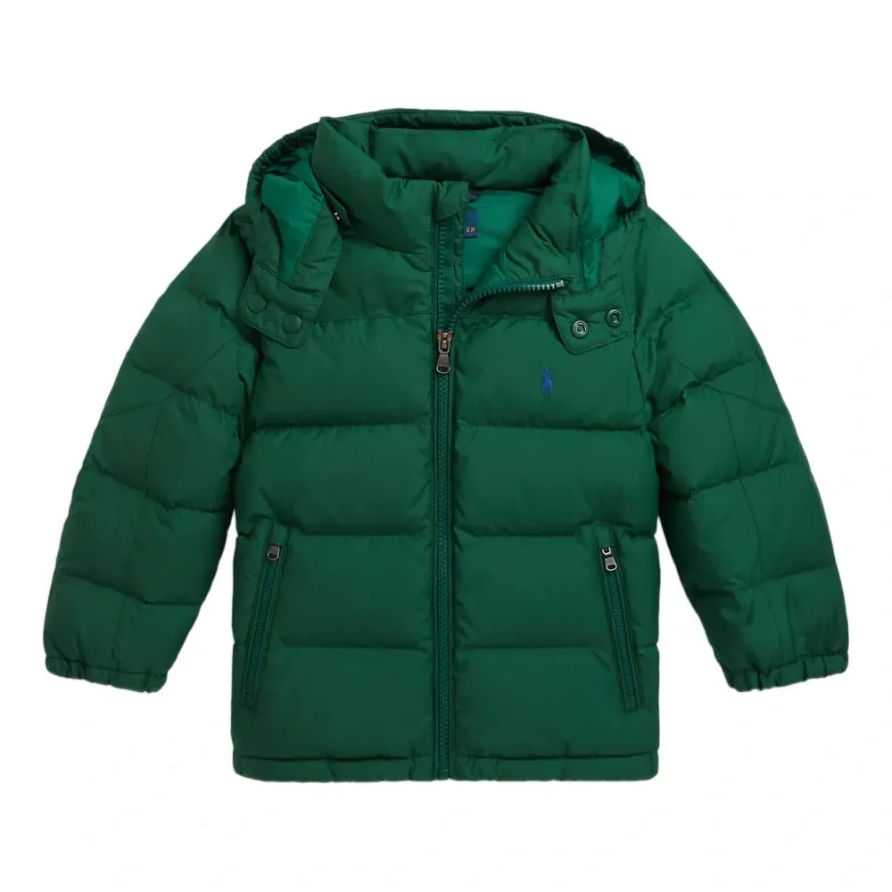 Пуховик с капюшоном