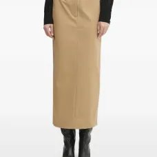 Юбка миди с разрезом спереди Юбка миди с разрезом спереди