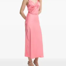 Платье-комбинация с кружевом