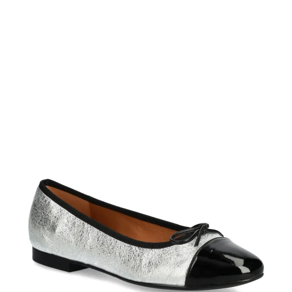 Балетки с эффектом металлик Балетки с эффектом металлик