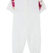 ромпер с закругленным воротником