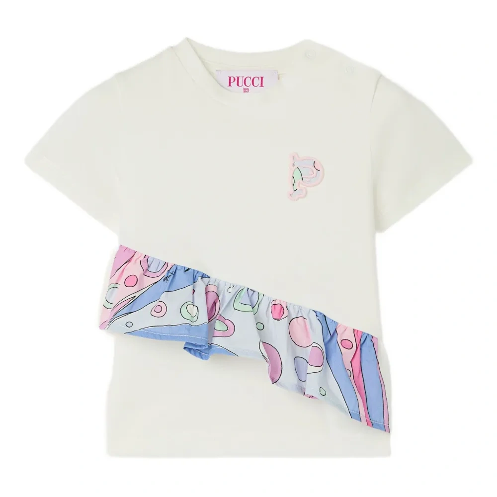 футболка с оборками