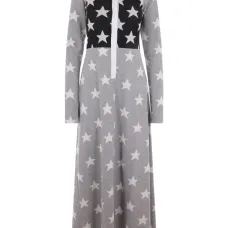 платье с принтом