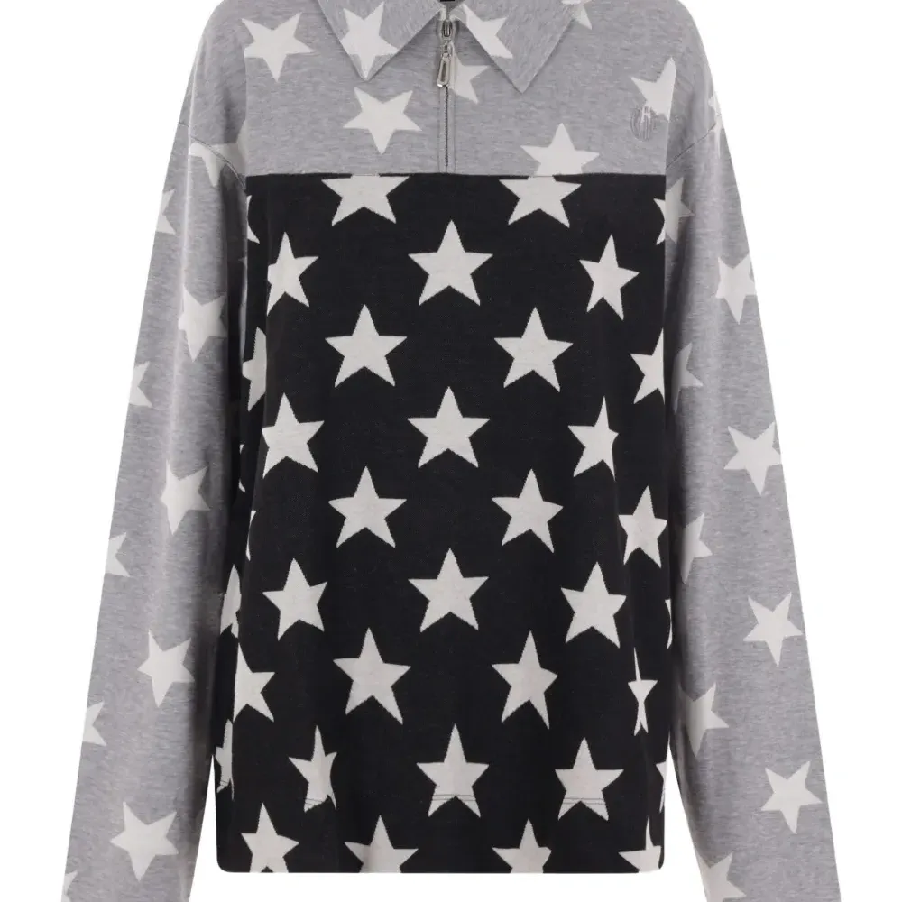 рубашка поло с принтом